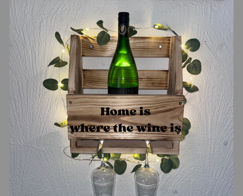 Home is where the wine is