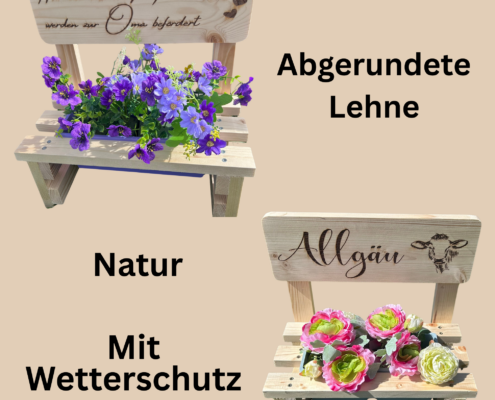 Etsy Beispielbilder Blumenbänke Klein - 6